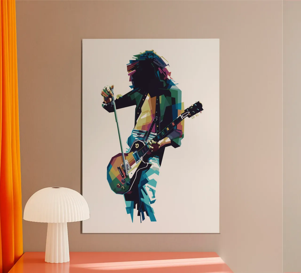 Leggenda della chitarra poster da Alkahfsmart