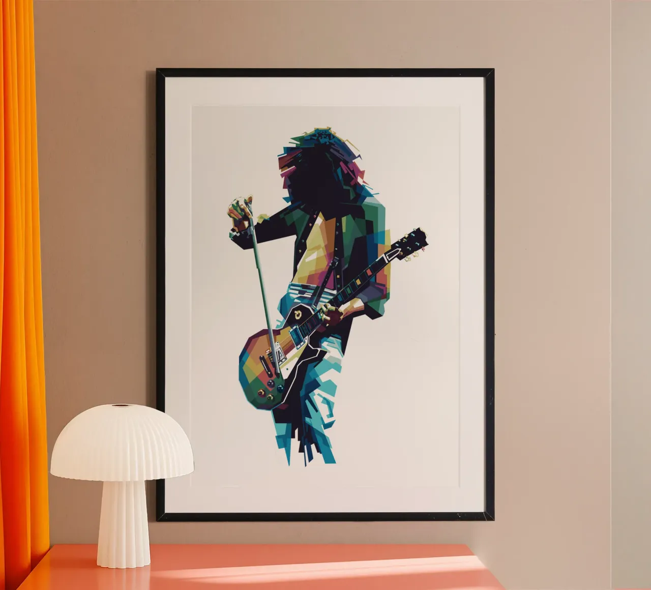 Leggenda della chitarra poster da Alkahfsmart