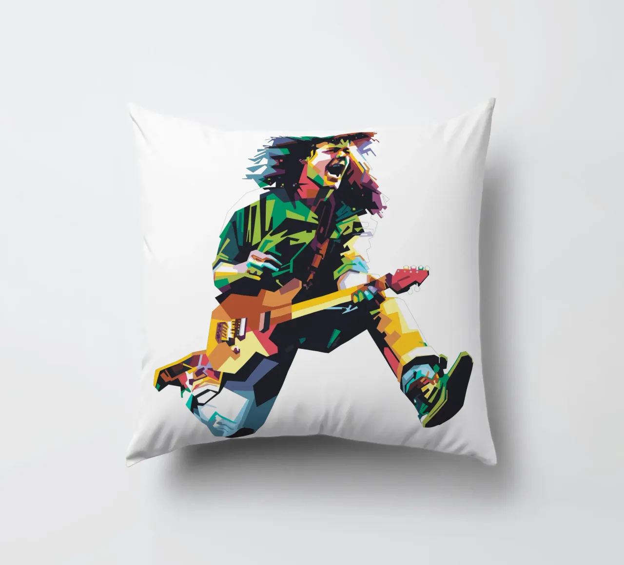 Flying in harmony decorative cushion by Alkahfsmart
