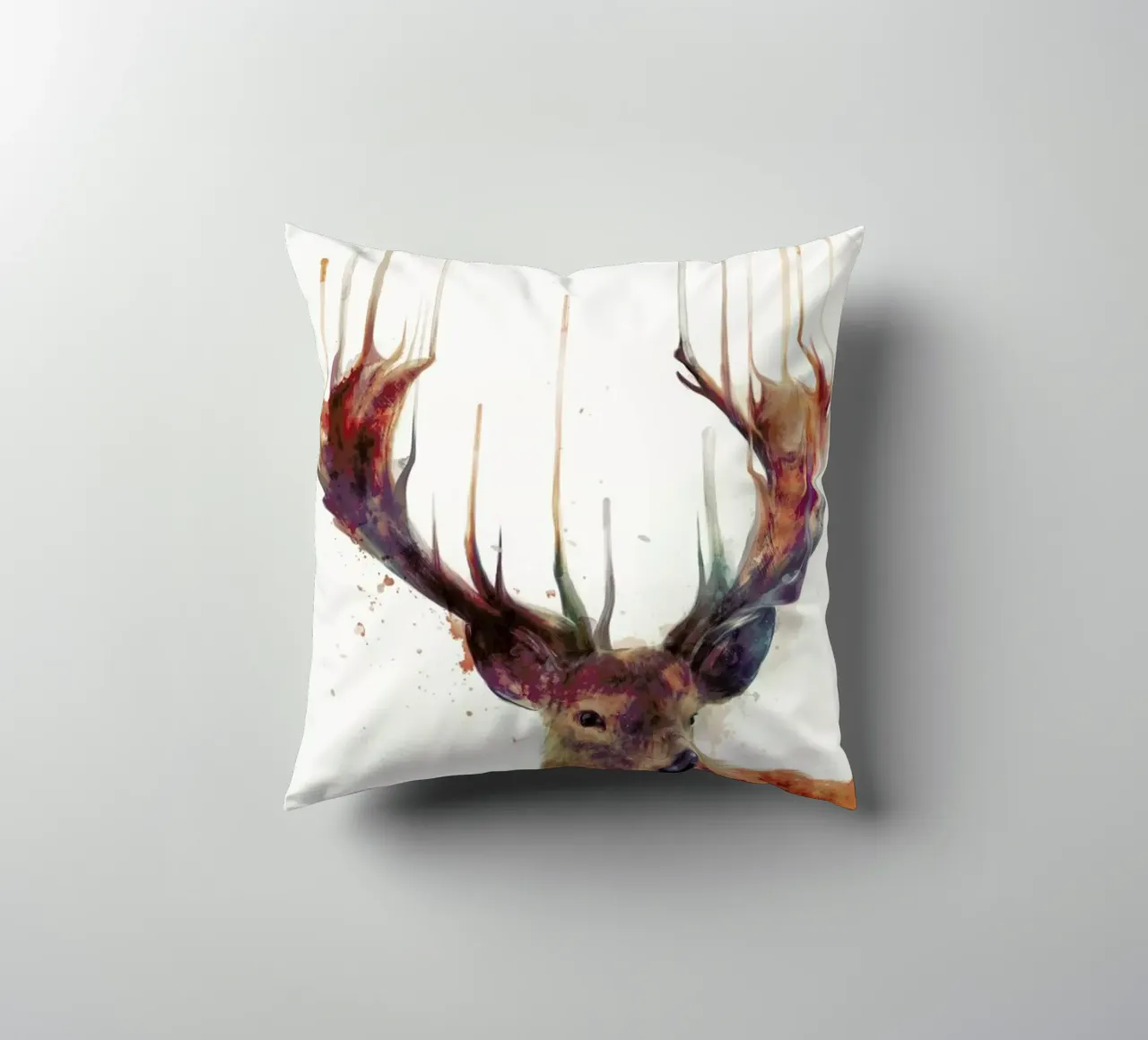 Red Deer cuscino da Amy Hamilton