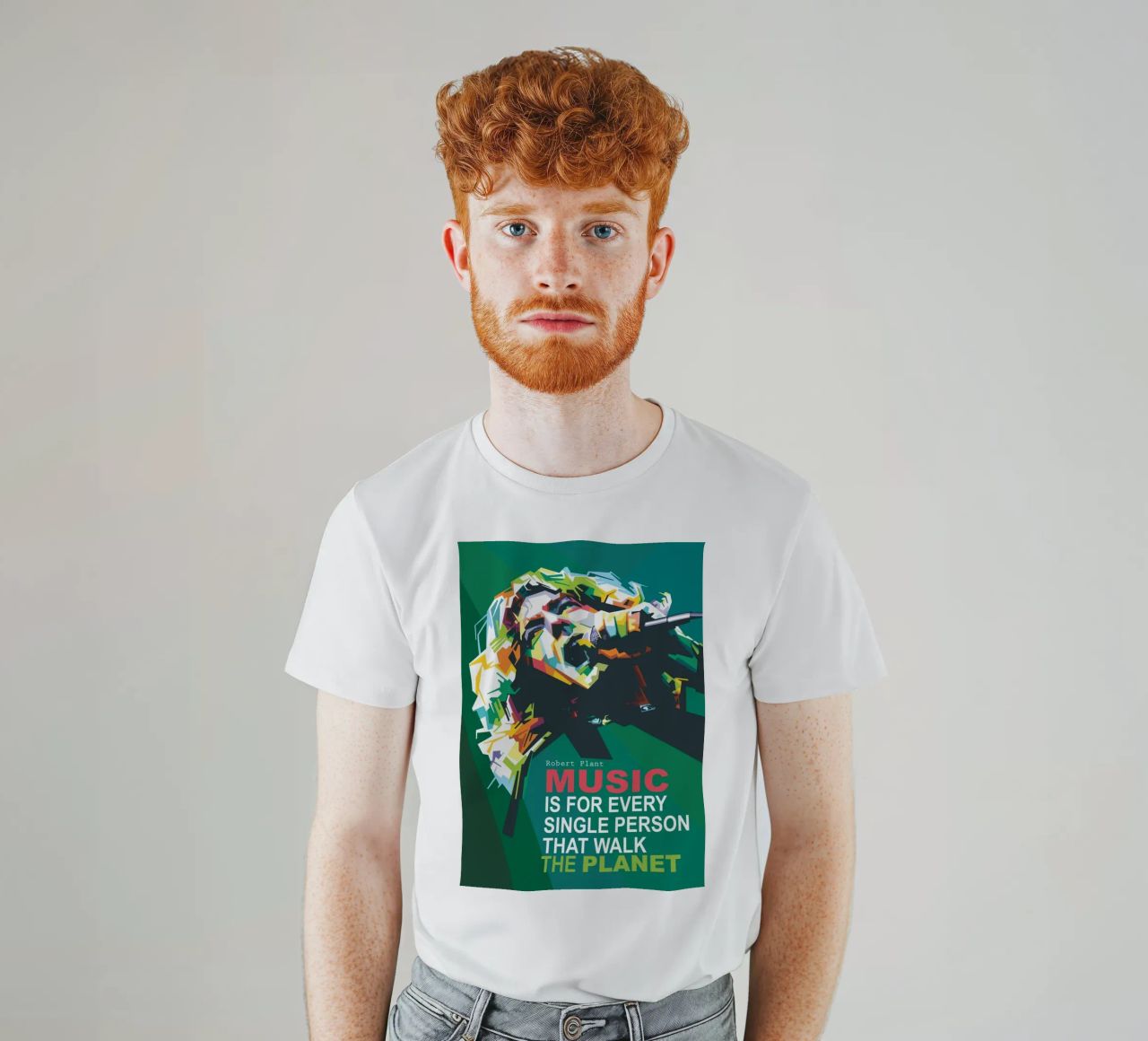 Music is for every single person that walk the planet. t-shirt by Alkahfsmart