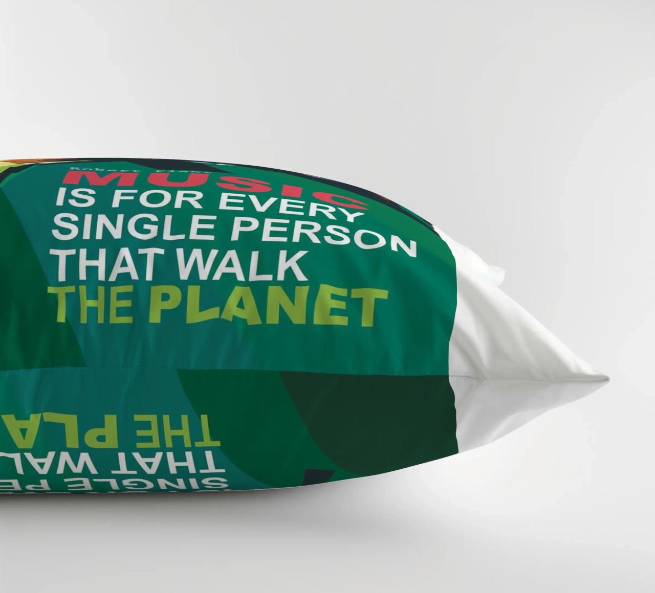 Music is for every single person that walk the planet. decorative cushion by Alkahfsmart
