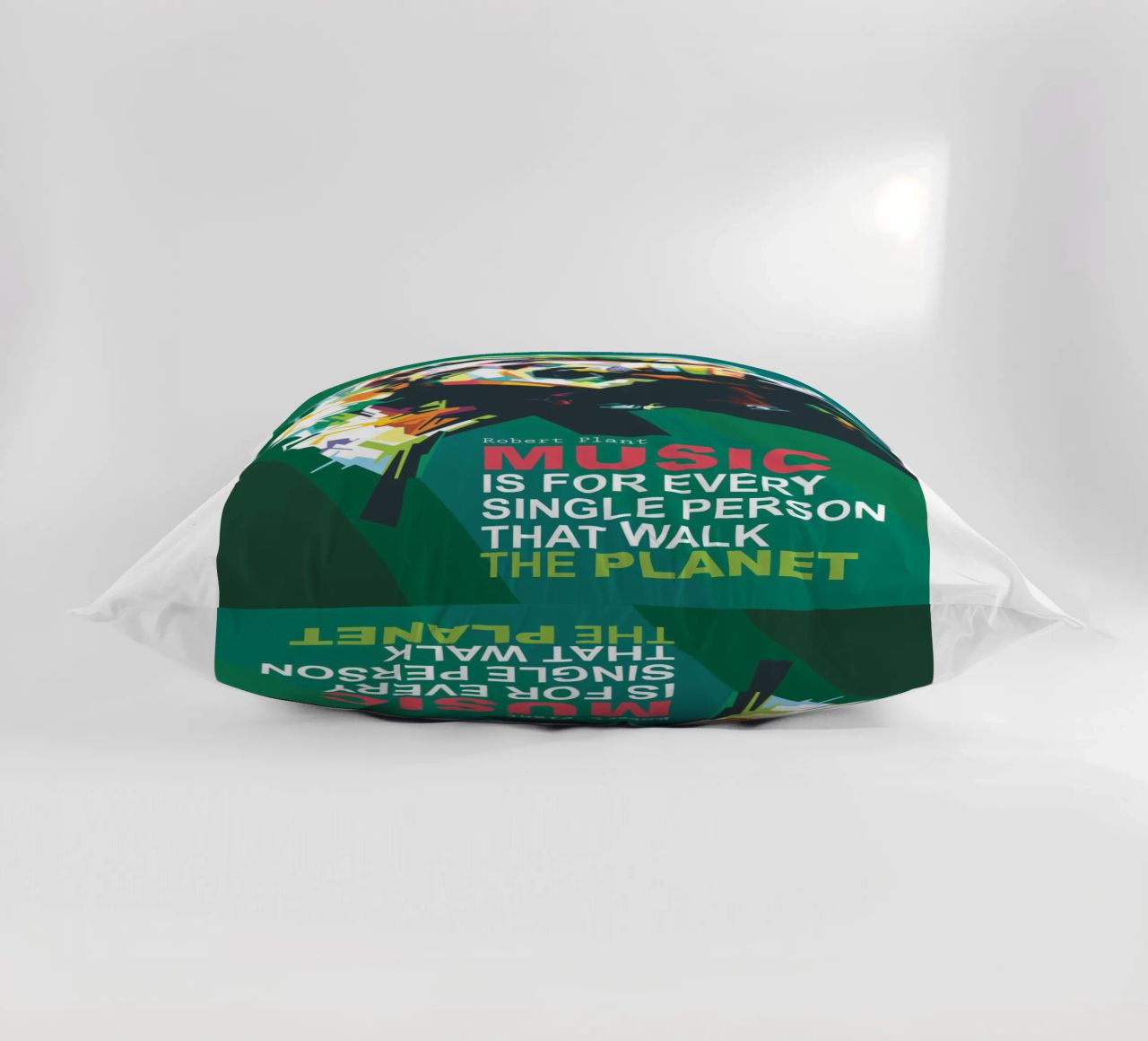 Music is for every single person that walk the planet. decorative cushion by Alkahfsmart