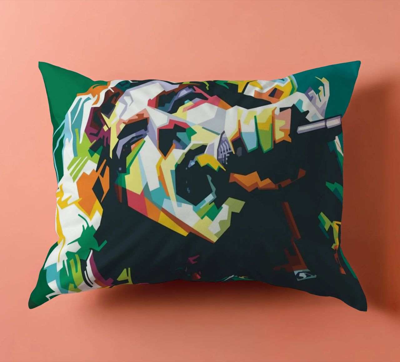 Music is for every single person that walk the planet. decorative cushion by Alkahfsmart