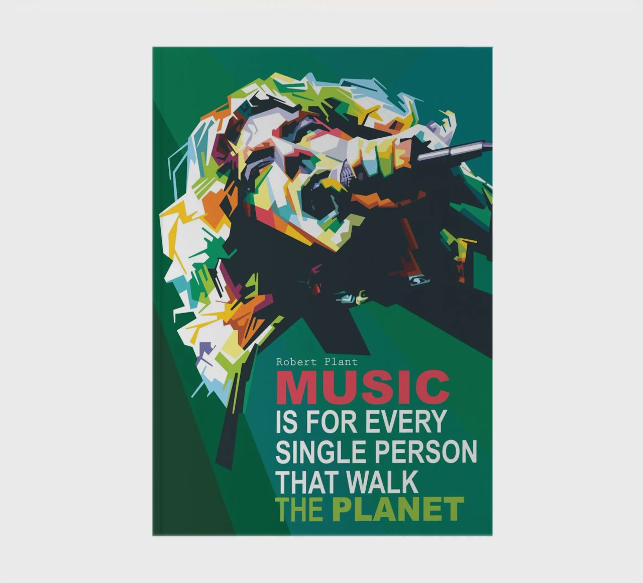 Music is for every single person that walk the planet. notebook by Alkahfsmart