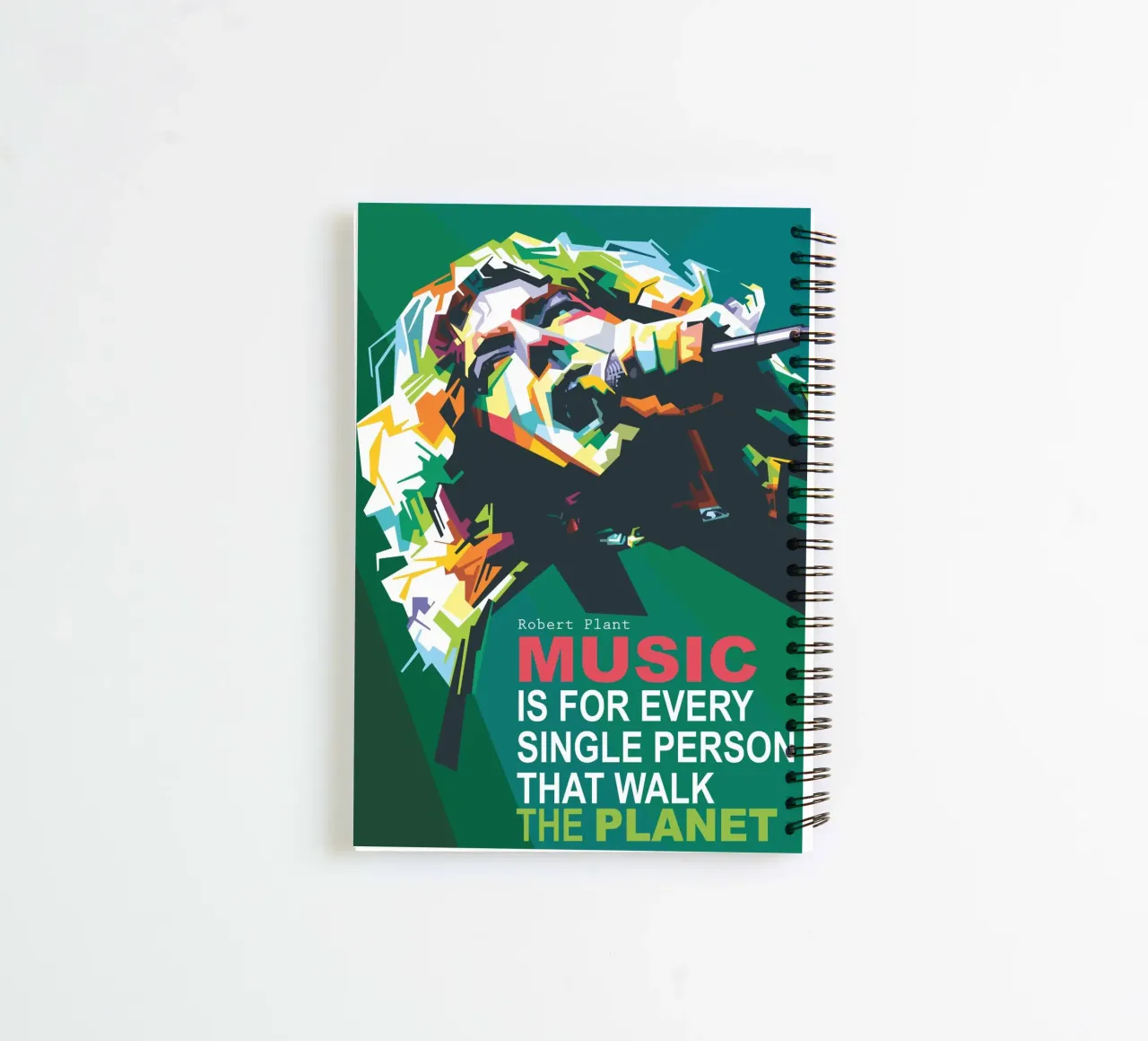 Musik ist für jeden einzelnen Menschen, der auf diesem Planeten lebt. Ringbuch von Alkahfsmart