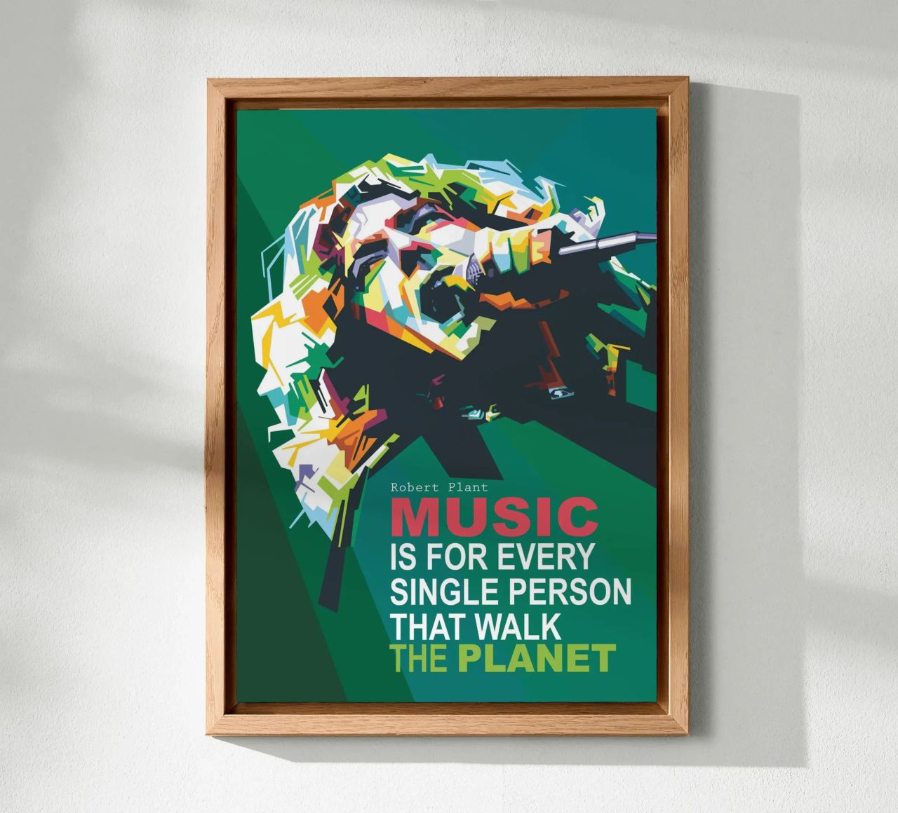 Music is for every single person that walk the planet. alu-dibond by Alkahfsmart