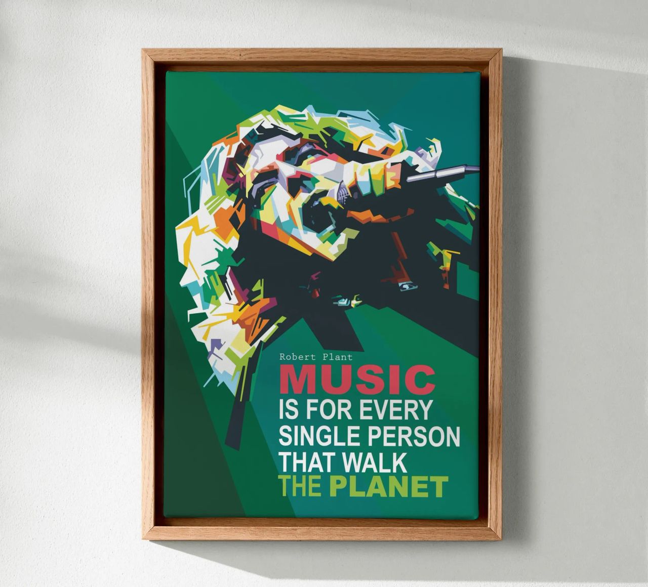 Music is for every single person that walk the planet. canvas by Alkahfsmart