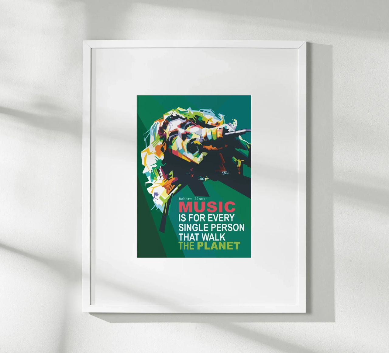 Music is for every single person that walk the planet. poster by Alkahfsmart