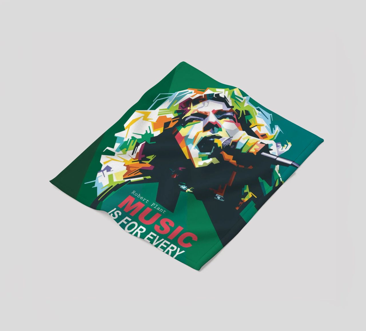 Music is for every single person that walk the planet. fleece blanket by Alkahfsmart