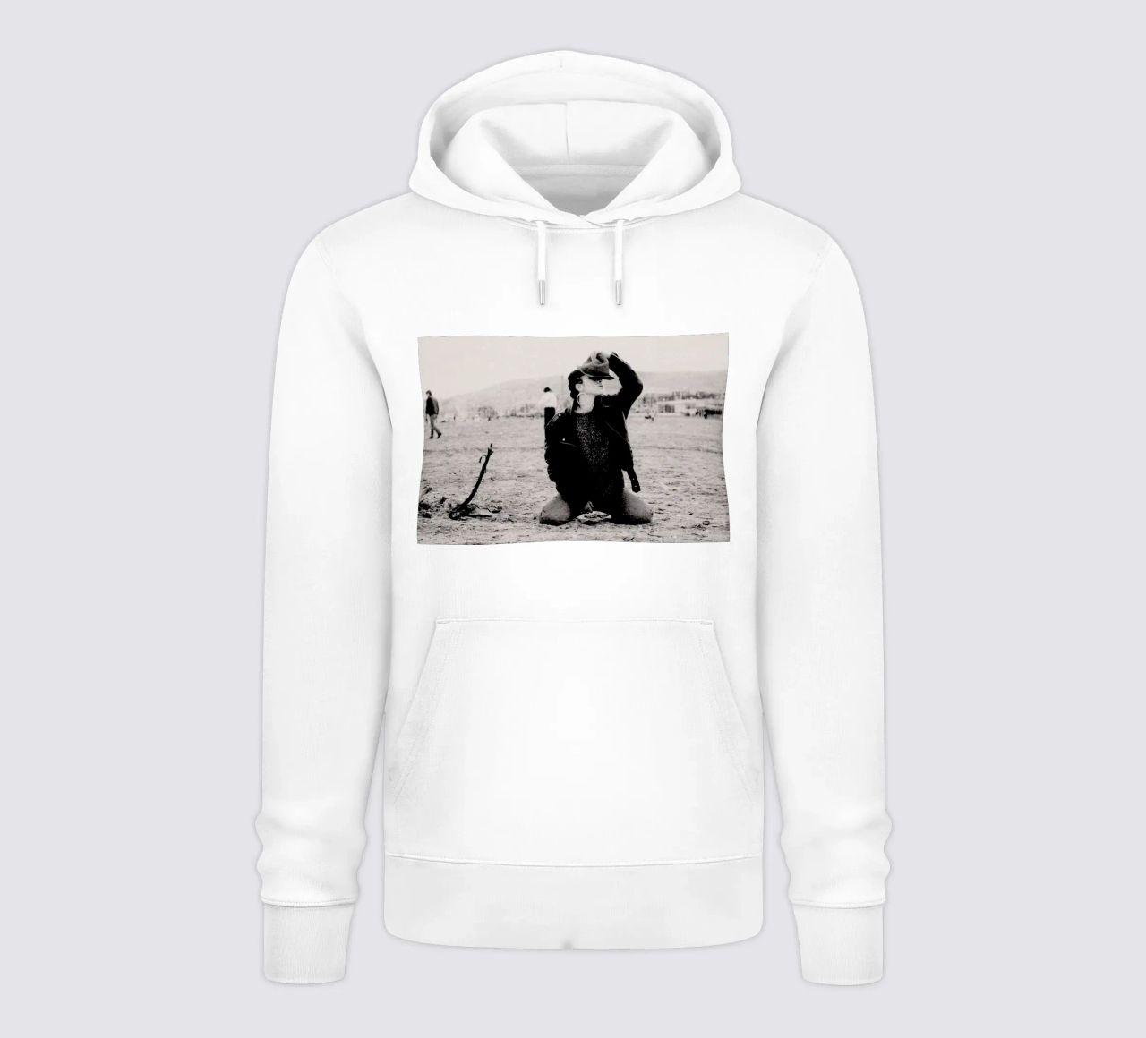Not Afraid But felpa con cappuccio da Sophie Etchart