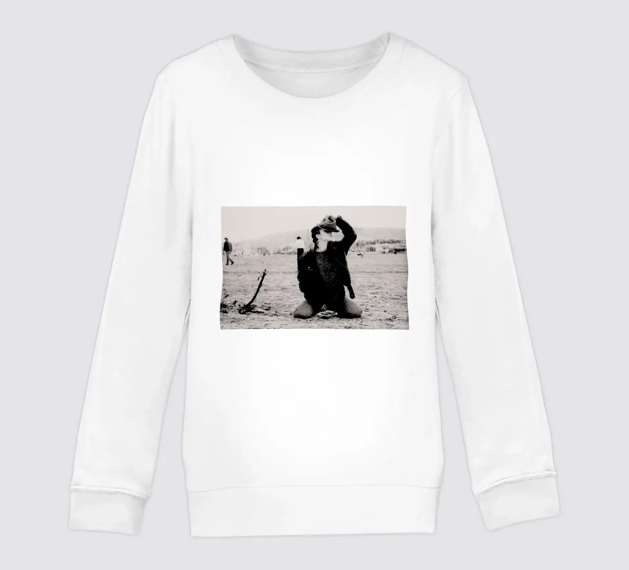 Not Afraid But kids sweatshirt by Sophie Etchart