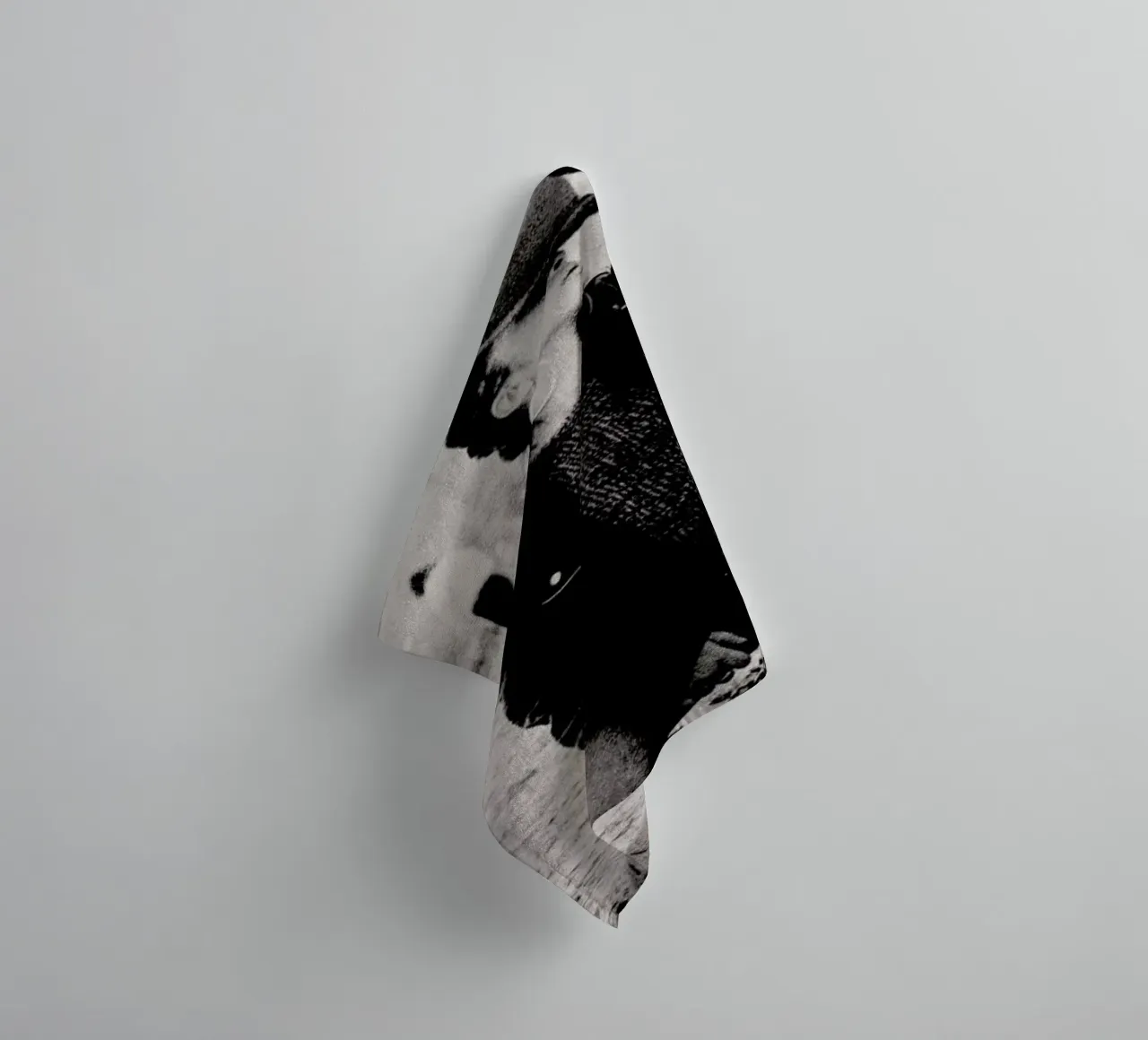 Not Afraid But badhanddoek van Sophie Etchart