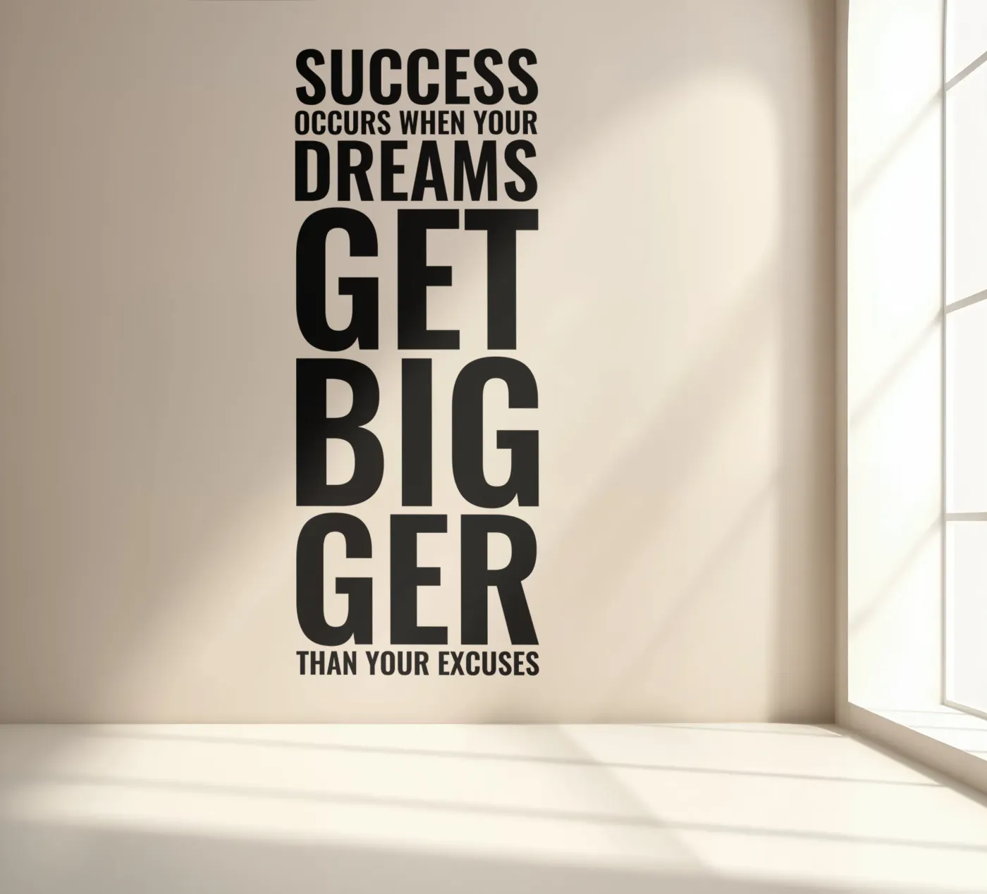 Succes fotobehang van Inspirify