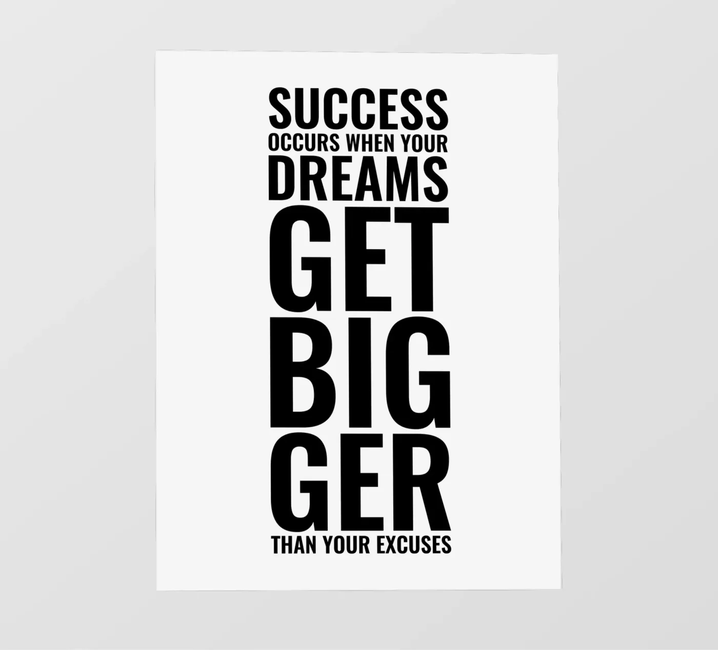Succes fotobehang van Inspirify