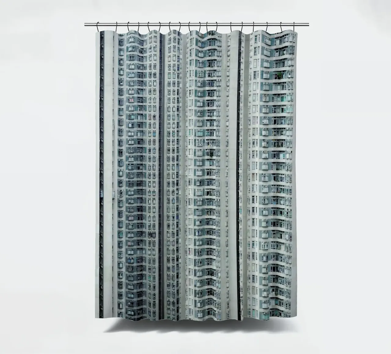 Propinquity Hong Kong 3 Duschvorhang von Simon Butterworth