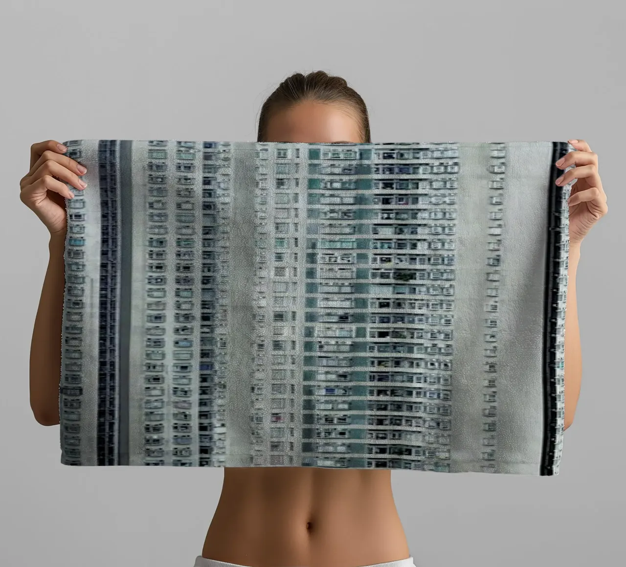 Propinquity Hong Kong 3 asciugamano da bagno da Simon Butterworth