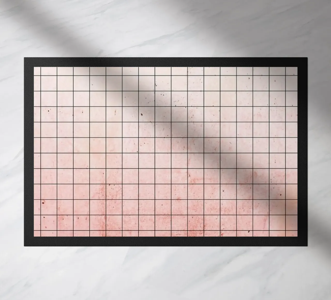 Geometria rosa dolce zerbino da cafelab