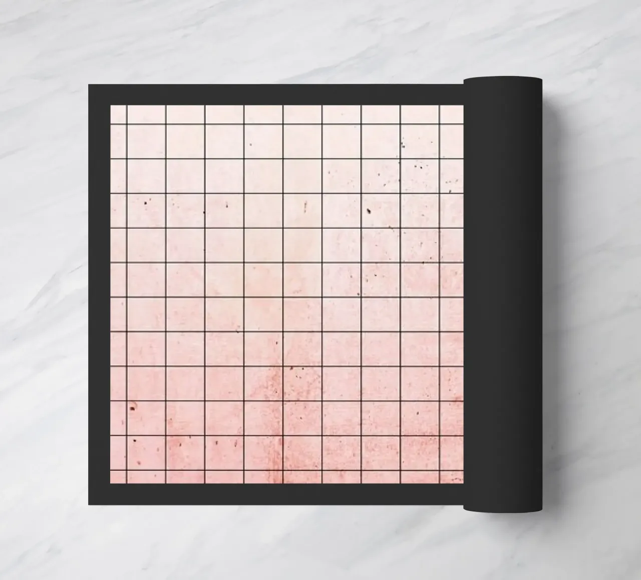 Geometria rosa dolce zerbino da cafelab