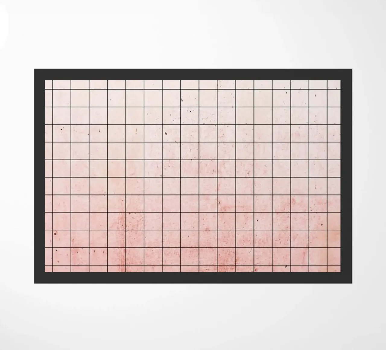 Geometria rosa dolce zerbino da cafelab