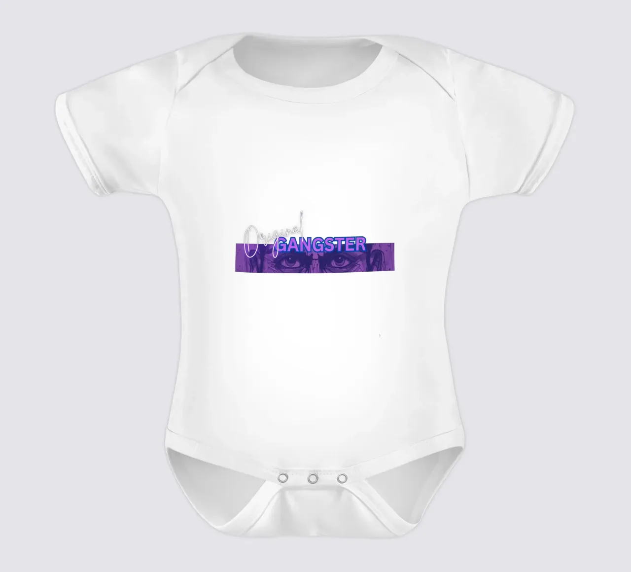 OG_Uptown body neonato maniche corte da Crypto_Jungle