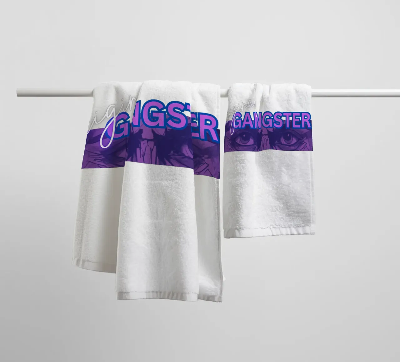 OG_Uptown asciugamano da bagno da Crypto_Jungle
