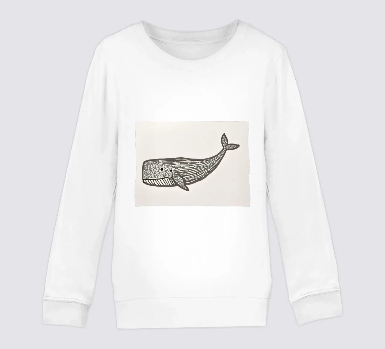 Whale_BTC felpa bambino da Crypto_Jungle