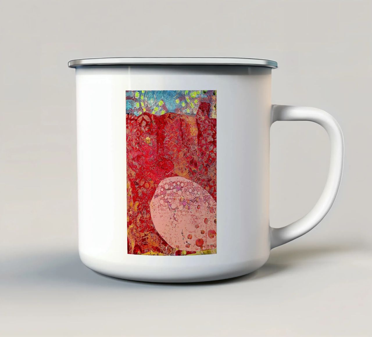 Un tesoro nascosto tazza in smalto da Edenart