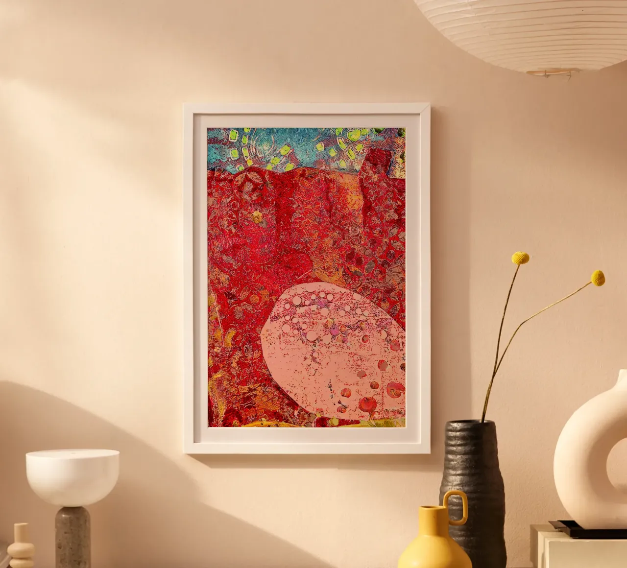 Un tesoro nascosto poster con telaio in plastica da Edenart