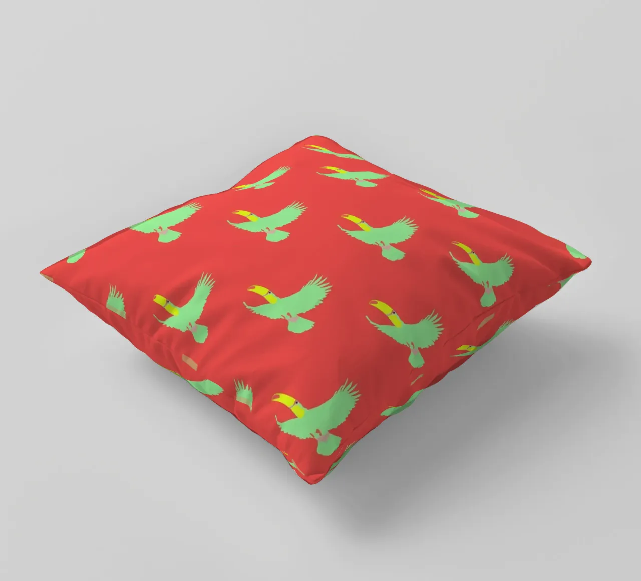 Soary Toucan cuscino da Mariery Young