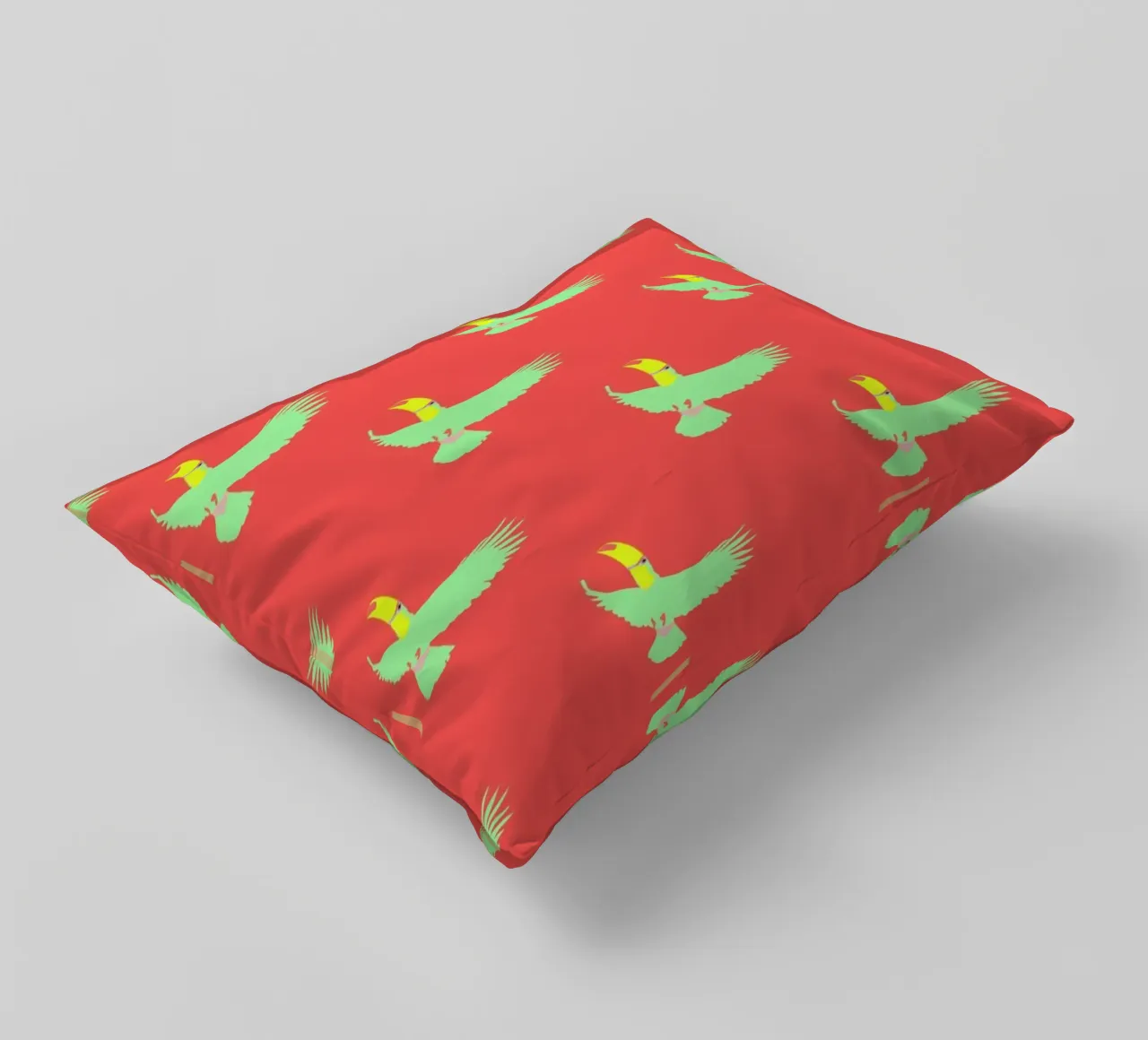 Soary Toucan cuscino da Mariery Young