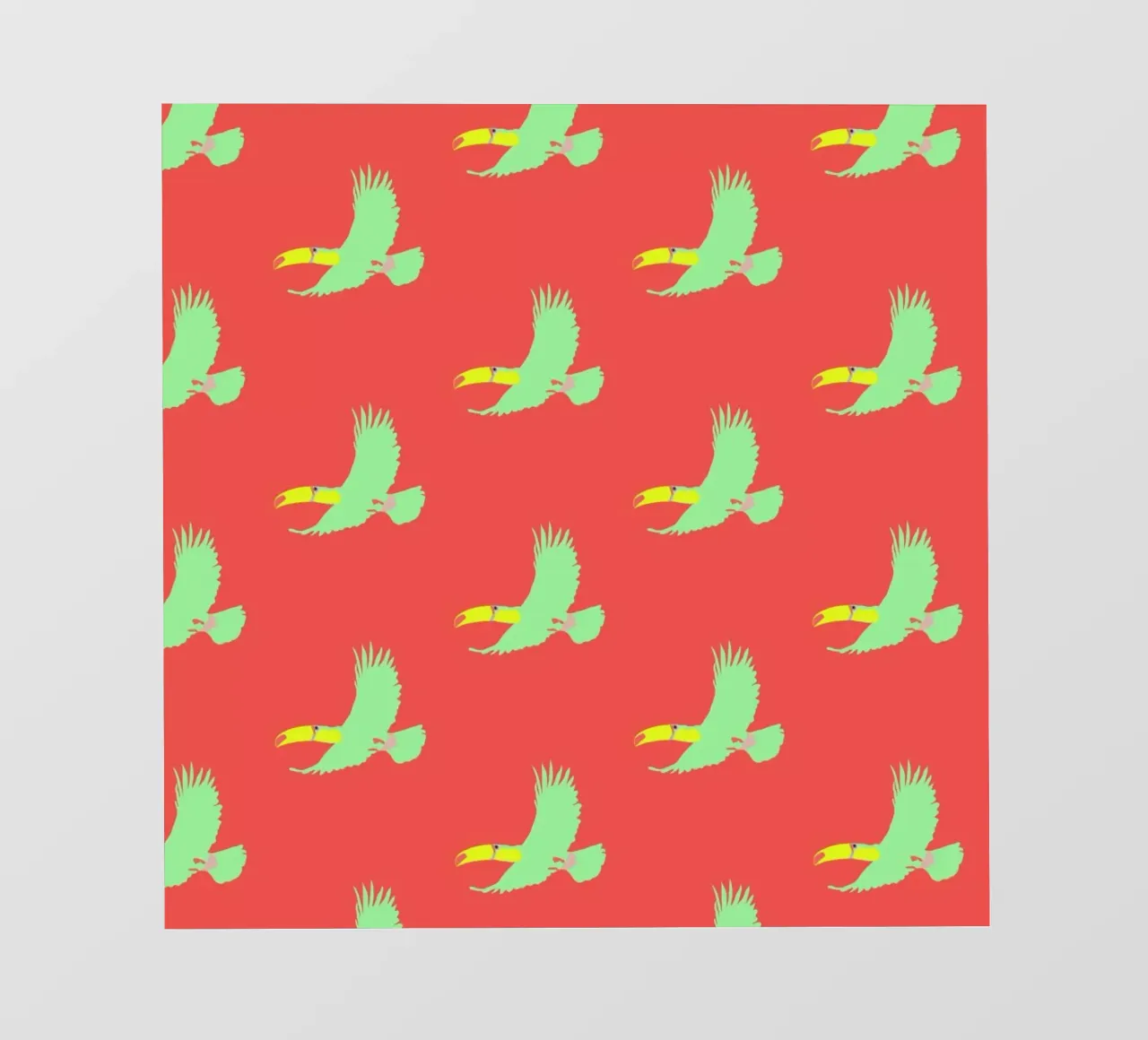 Soary Toucan telo in pvc da Mariery Young