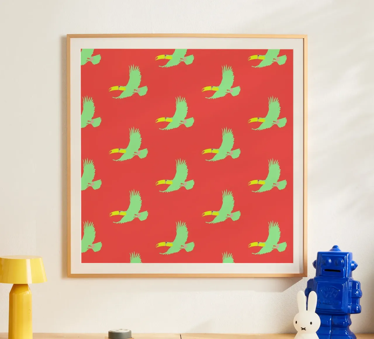 Soary Toucan carta hahnemühle da Mariery Young