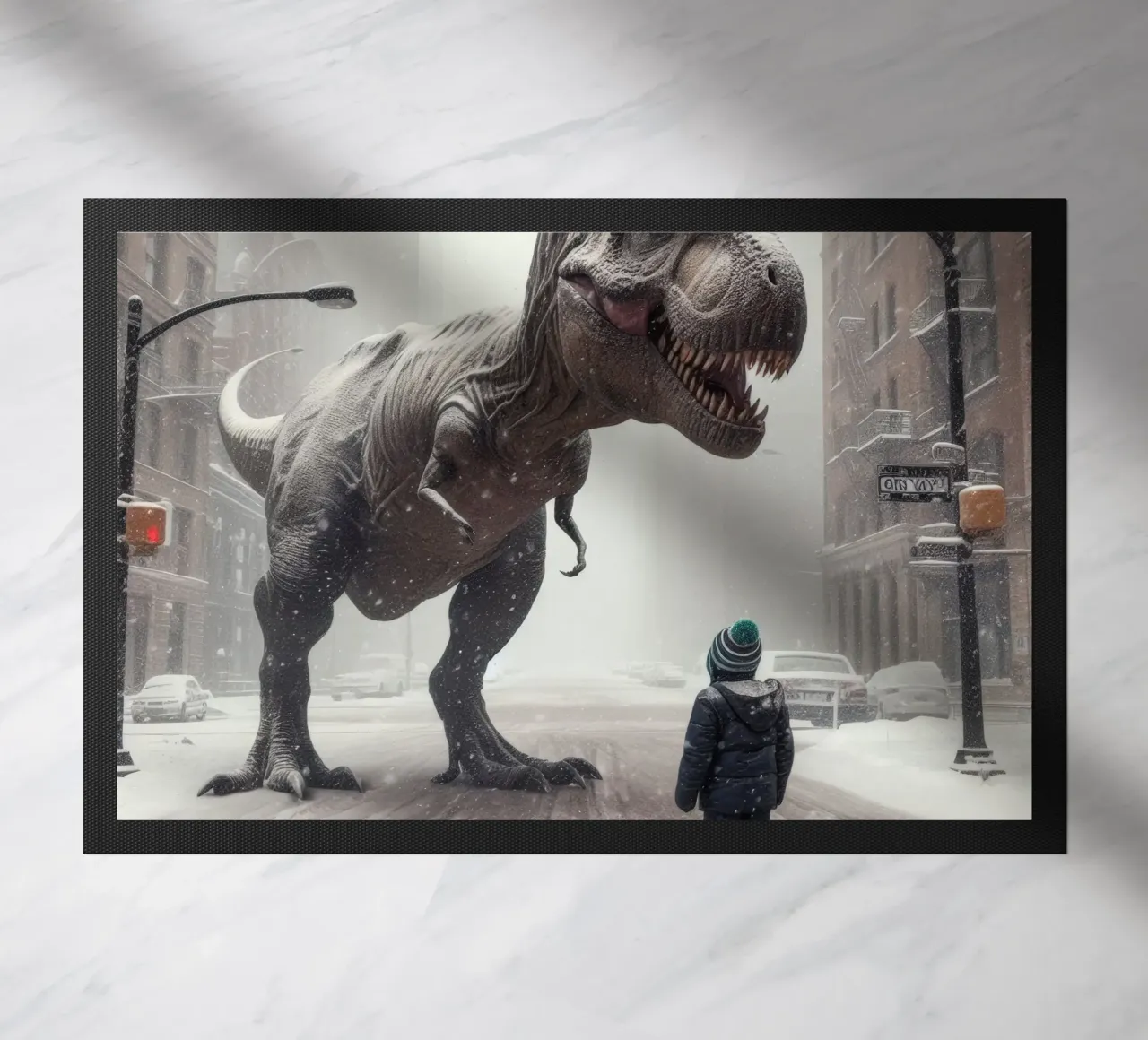 Rex doormat by Art Unleashed
