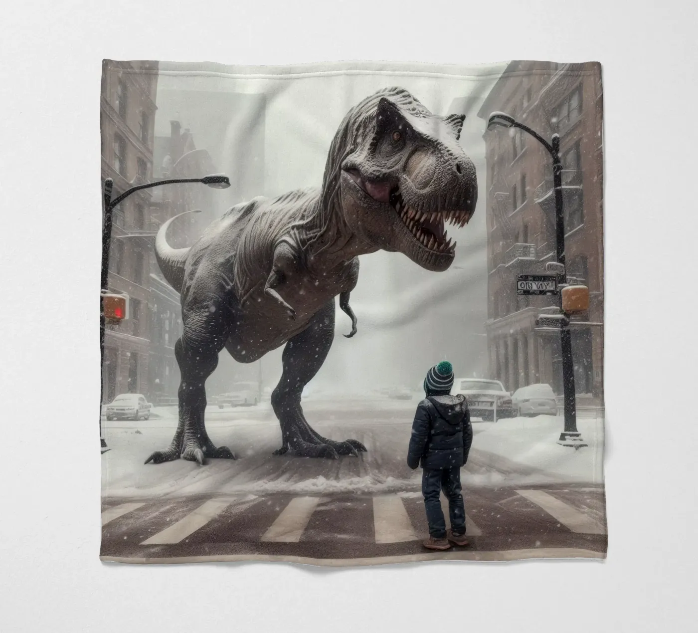 Rex fleece blanket by Art Unleashed