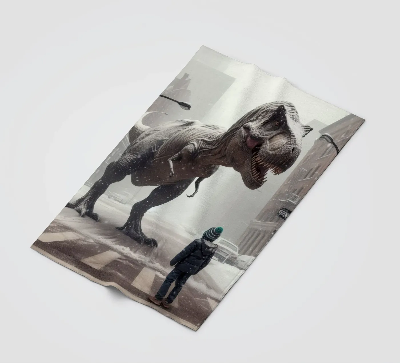 Rex fleece blanket by Art Unleashed