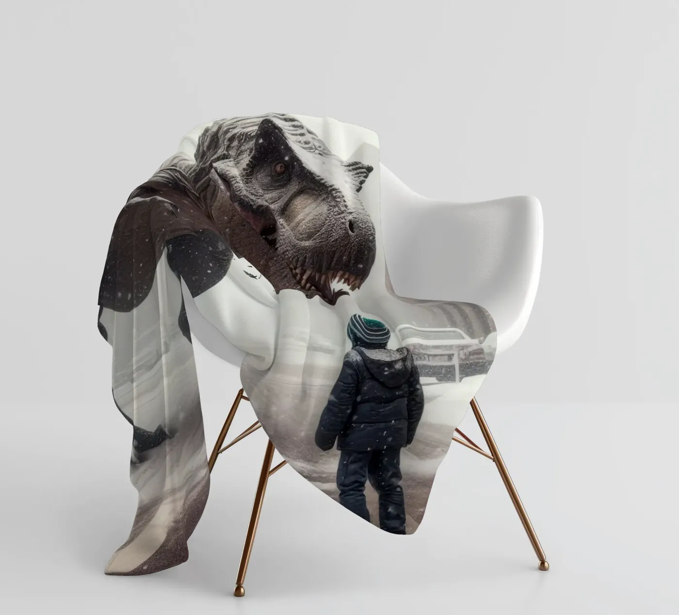 Rex fleece blanket by Art Unleashed