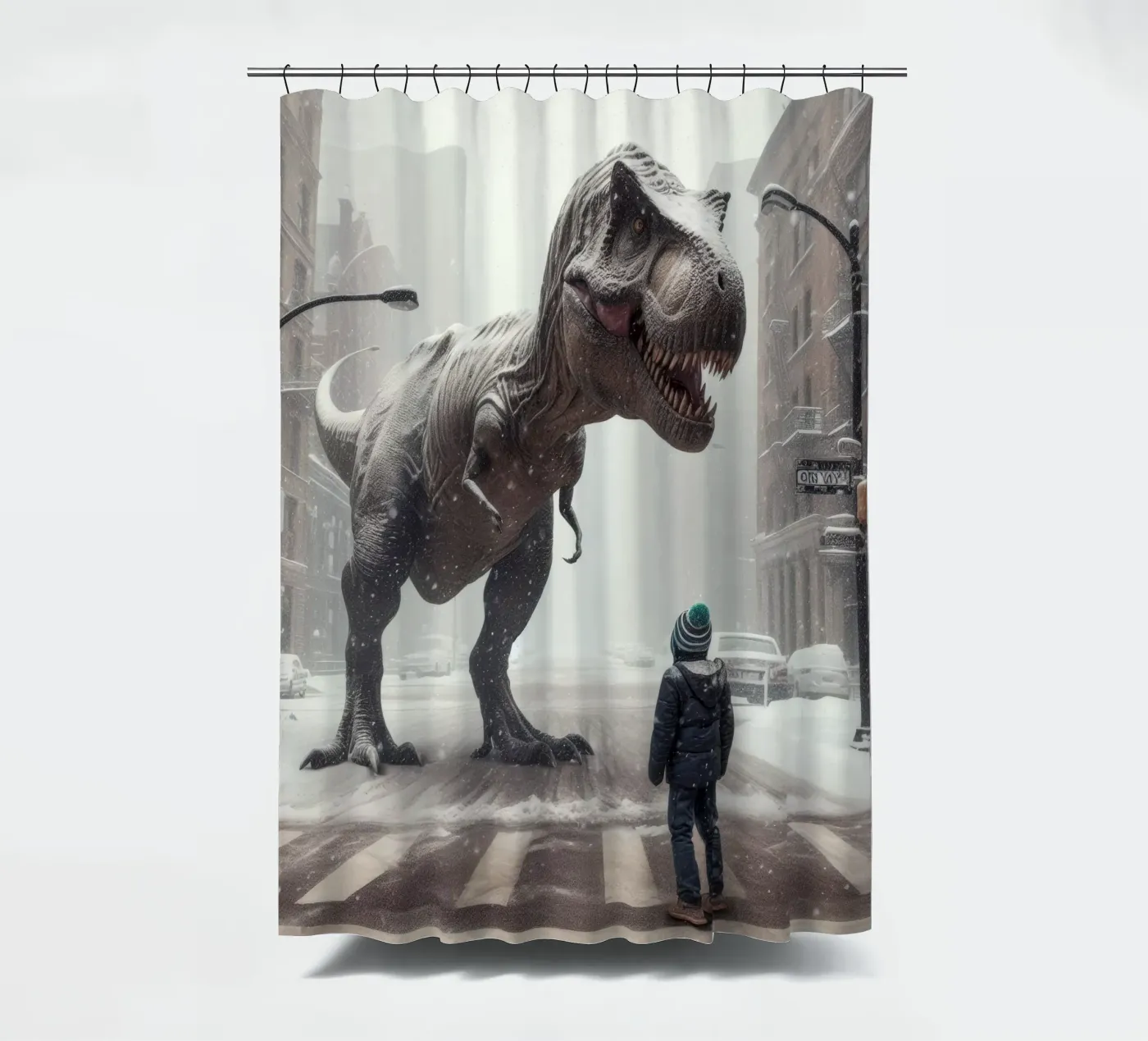 Rex Duschvorhang von Art Unleashed