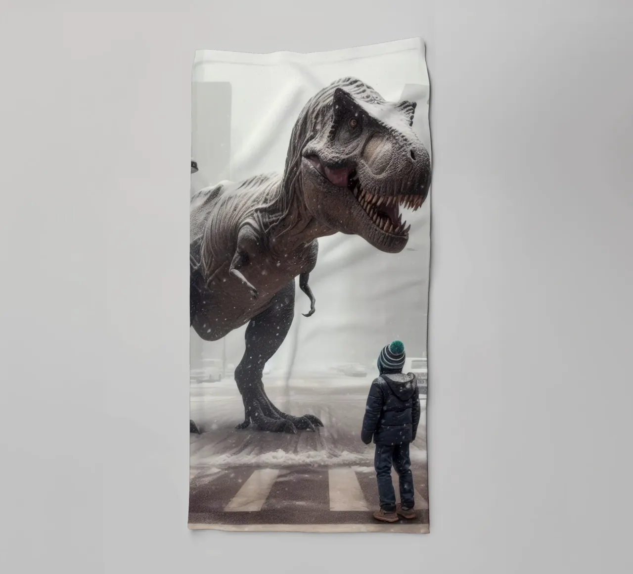 Rex badhanddoek van Art Unleashed