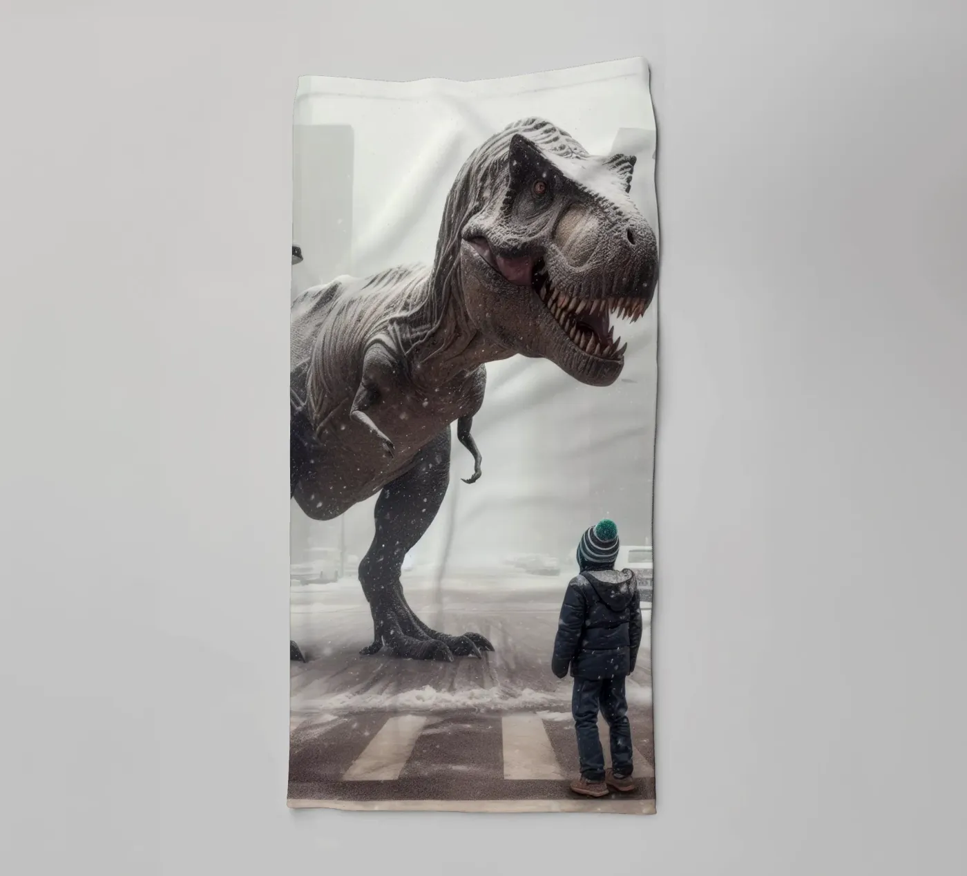 Rex badhanddoek van Art Unleashed