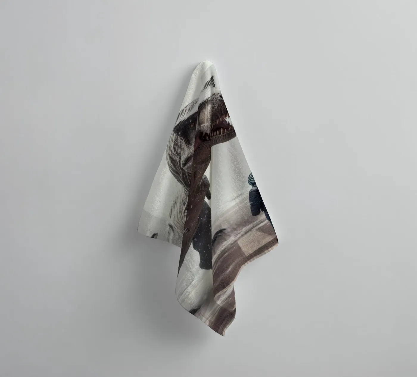 Rex badhanddoek van Art Unleashed