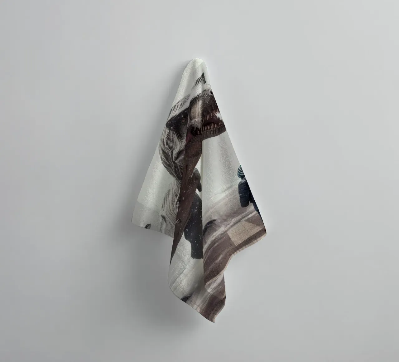 Rex badhanddoek van Art Unleashed