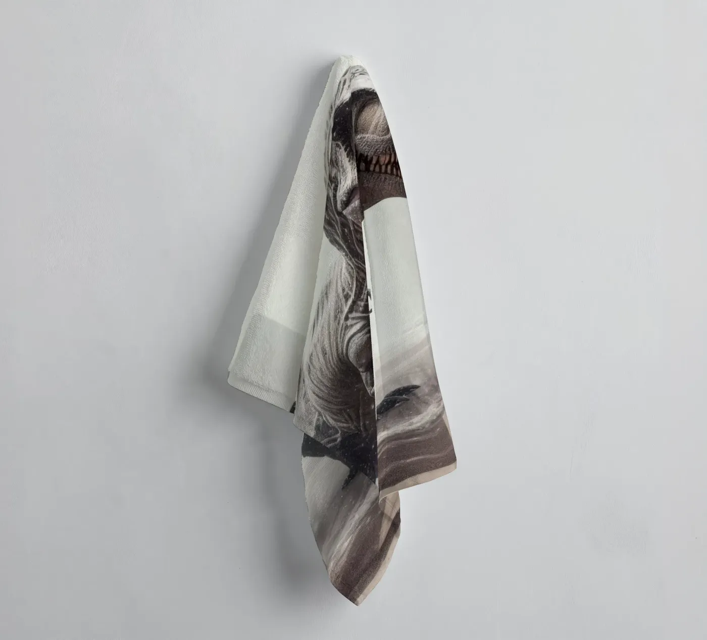 Rex badhanddoek van Art Unleashed