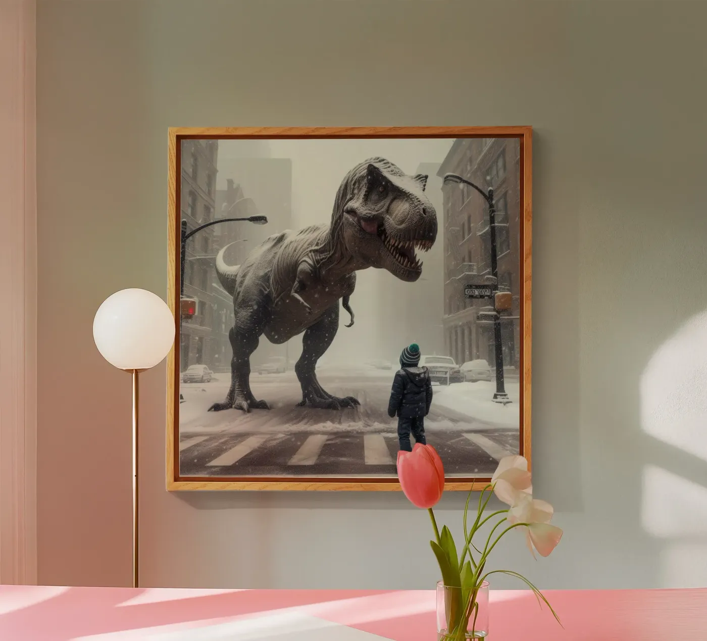 Rex plexiglas de Art Unleashed