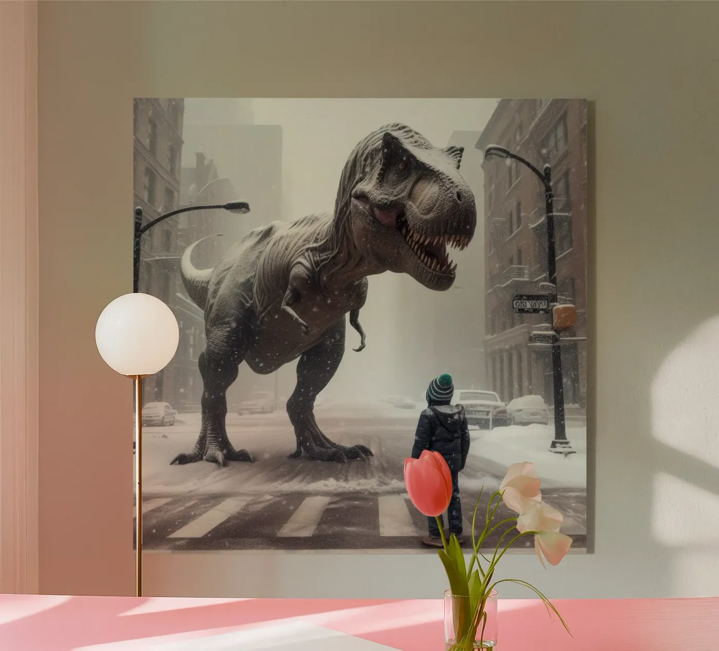 Rex Acryl-Glas von Art Unleashed
