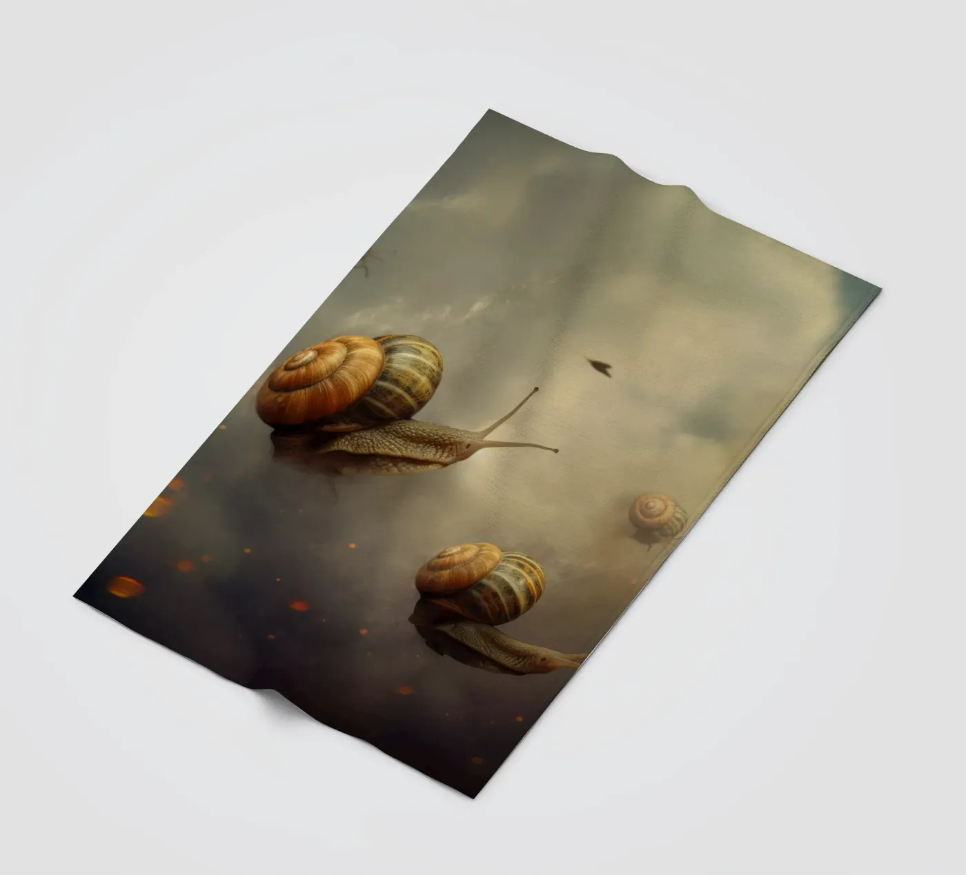 Fly fleece blanket by Art Unleashed