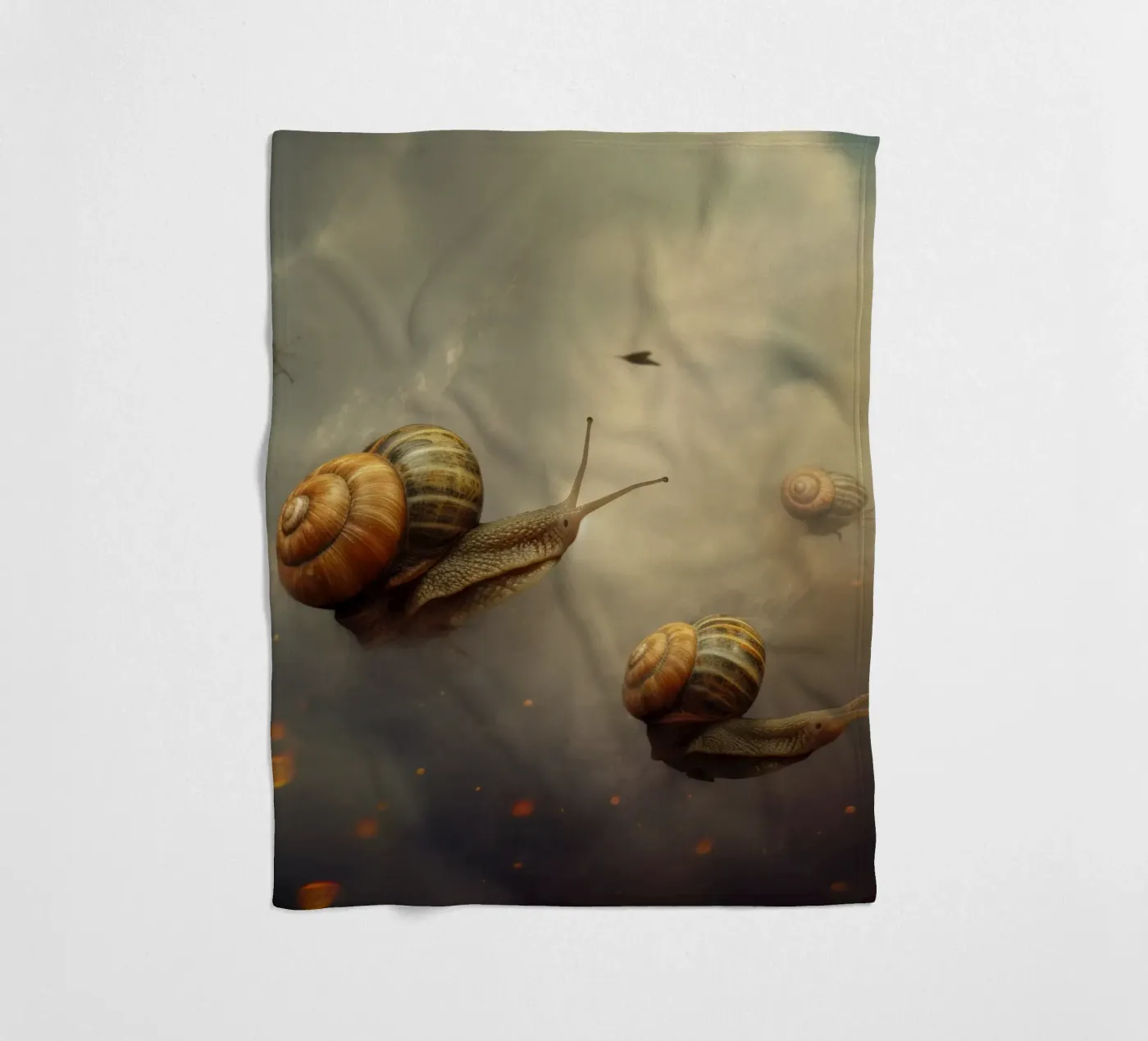 Fly fleece blanket by Art Unleashed