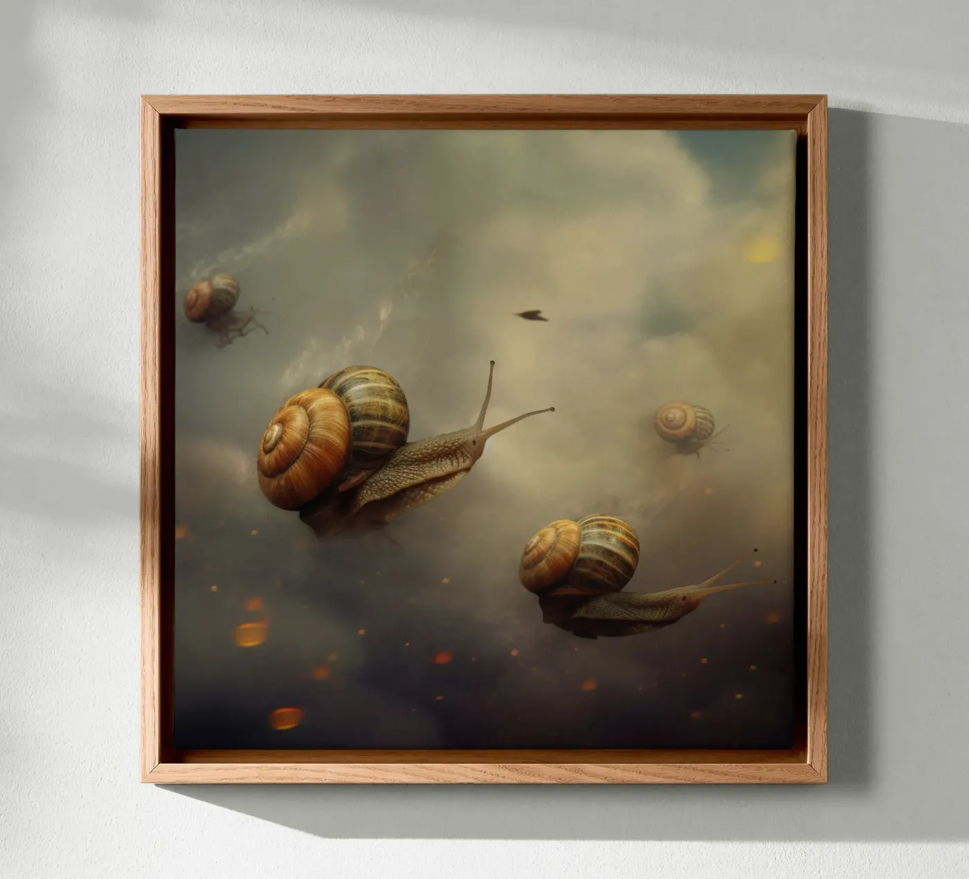 Fly Leinwand von Art Unleashed