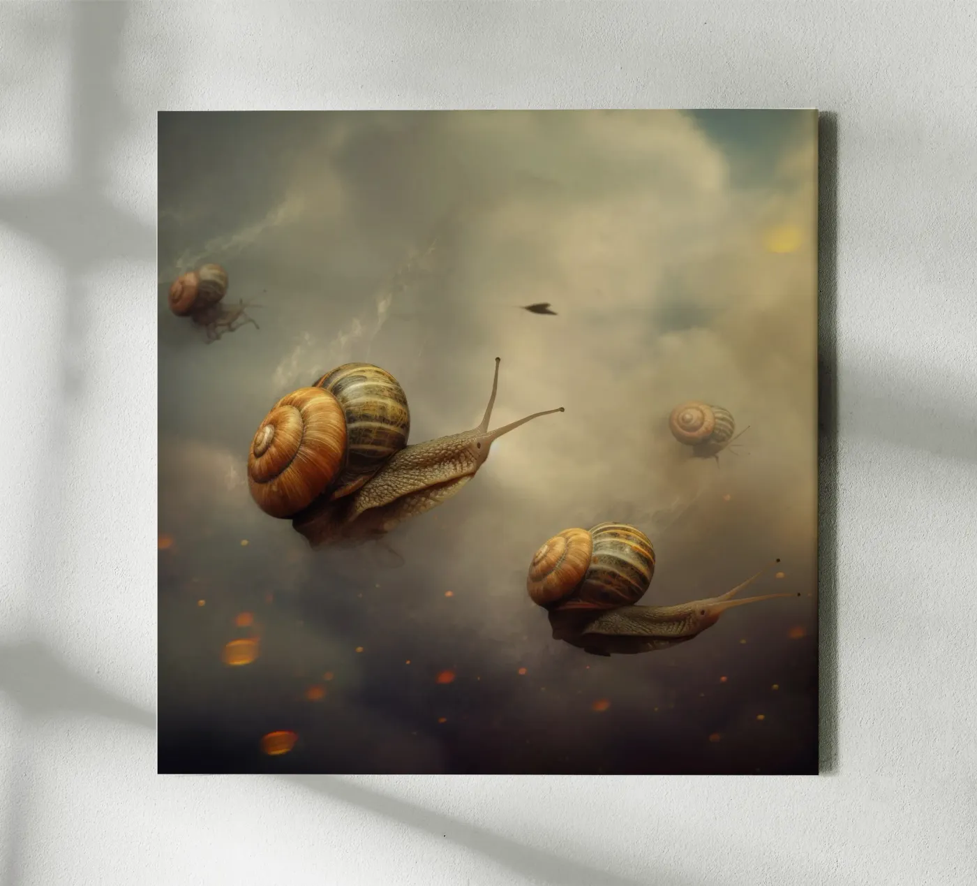 Fly Leinwand von Art Unleashed