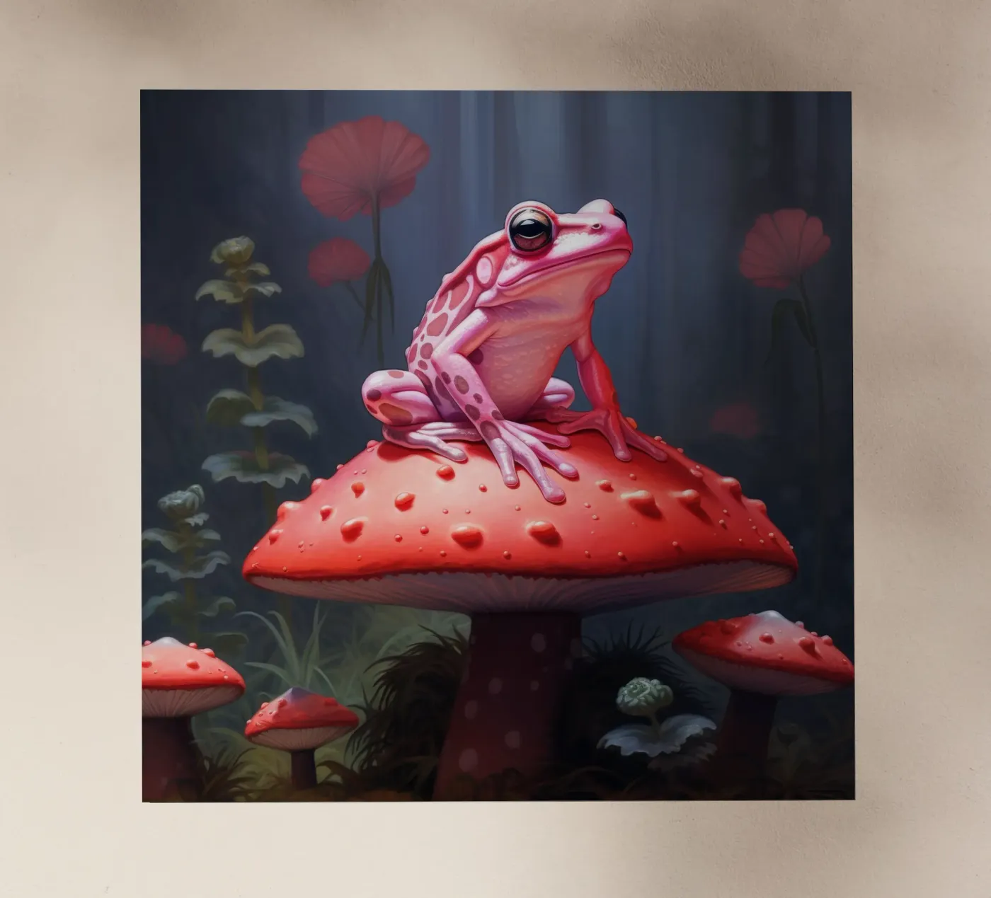 Stool backlit folie van Art Unleashed